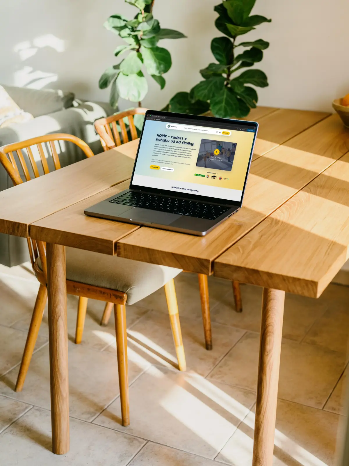 Hopík4Kids - webové stránky